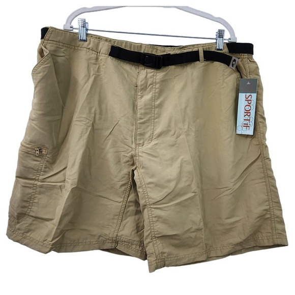 Sportif‎ Renegade Shorts Khaki Nylon Size XXL - Picture 1 of 8